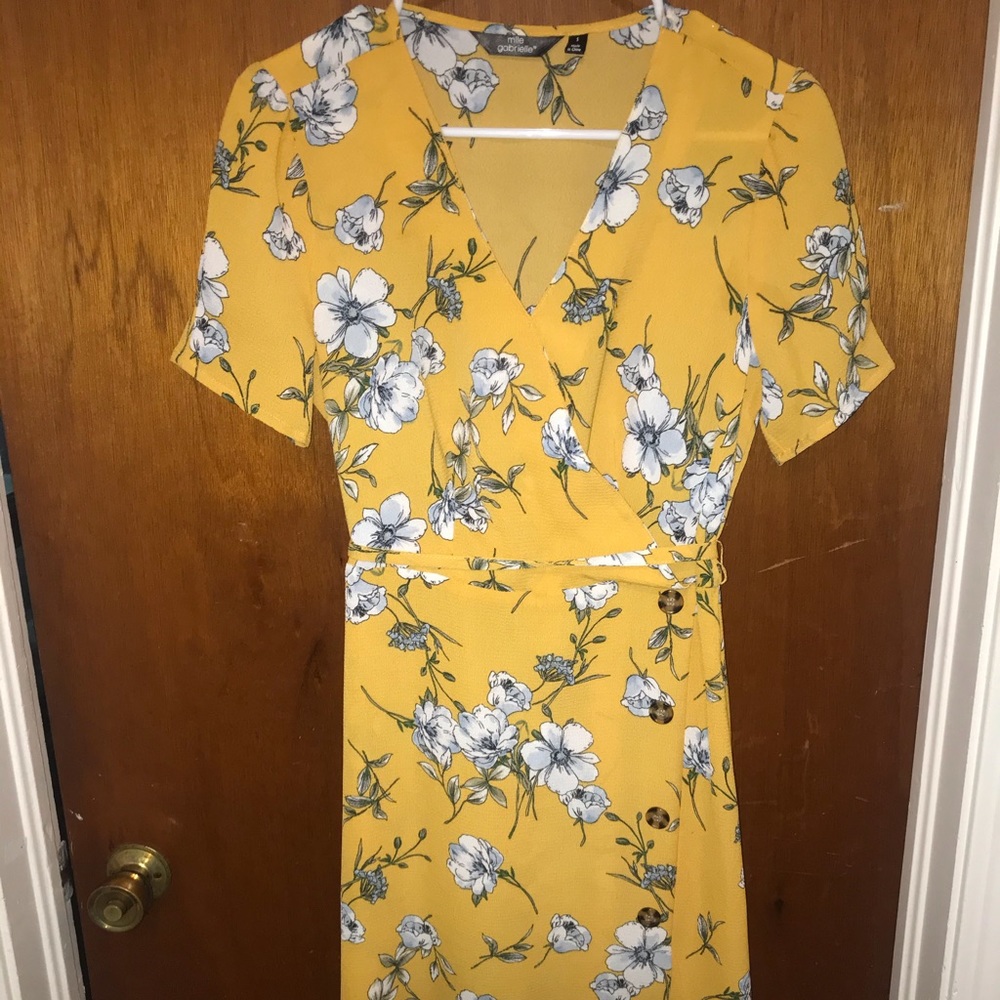 Floral mlle gabrielle midi dress